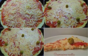 Pizza De Coliflor Light!!!!! 135 Calorías Por Porción!!!!!!
