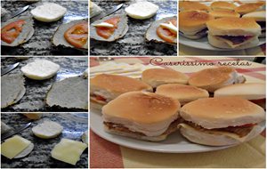Sandwiches De Peceto (redondo) Al Vino Blanco Para Eventos
