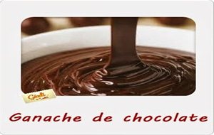 Ganache De Chocolate. Receta
