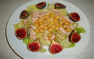 Ensalada De Garbanzos Con Higos
