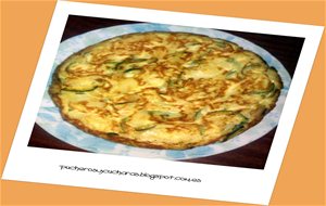 Tortilla De Patata Y Calabacin
