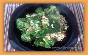 Brocoli Con Arroz Integral
