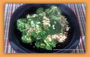 Brocoli Con Arroz Integral
