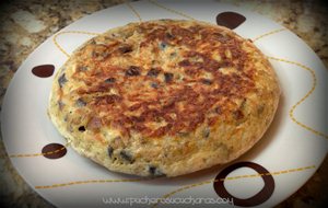 Tortilla De Berenjena Y Atún
