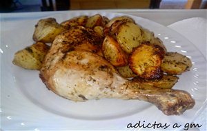 Pollo Al Horno En Olla Gm Y Cabezal Horno
