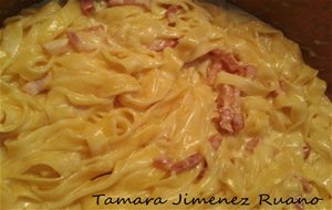 Tagliatelle A La Carbonara En Olla Gm
