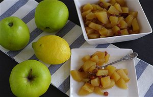 Compota De Manzana Sin Canela