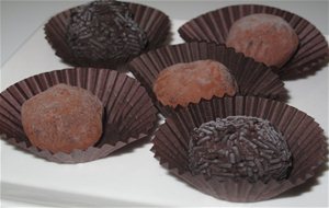 Trufas De Chocolate Con Ron Y Miel