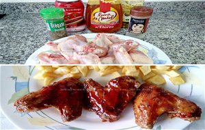 Alitas De Pollo Al Horno Al Estilo De Fina guijarro