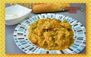 Arroz Con Gambas Y Guisantes
