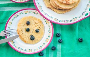 Tortitas Con Arándanos