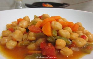 Garbanzos Con Verduras