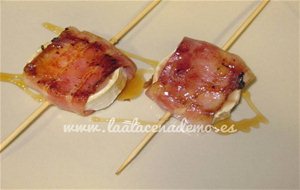 Lingote De Queso De Cabra Y Bacon