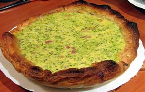 Quiche De Brócoli Y Bacon
