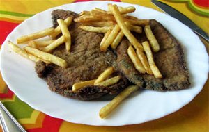 Filetes De Ternera Empanados Con Un Toque Especial
