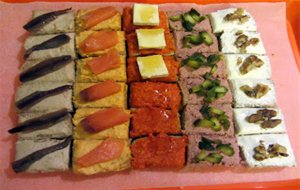 Canapés De Fiesta
