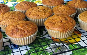 Muffins De Zanahoria Y Nueces

