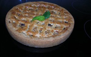 Tarta De Manzanas Y Uvas Pasas
