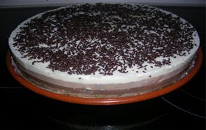 Tarta De Tres Chocolates
