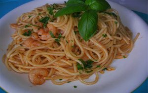 Espaguetis Con Gambas (express)
