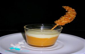 Vasitos De Crema De Calabaza Con Sabor A Mar
