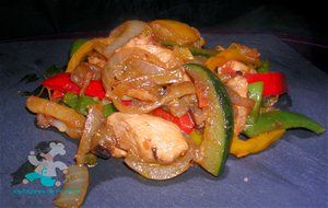 Wok De Pollo Y Verdura
