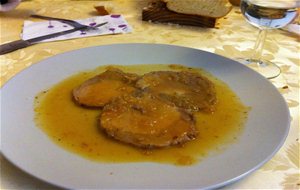 Lomo A La Sal Con Salsa De Naranja
