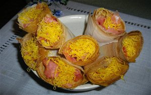 Conos De Salmón Ahumado
