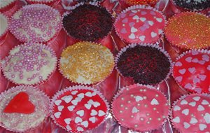 Cupcakes De San Valentin
