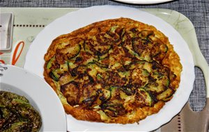 Tortilla De Patata Y Calabacín
