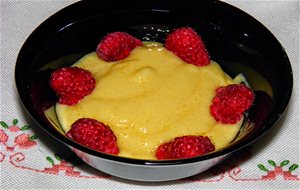 Crema De Mango Y Yogur
