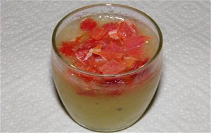 Vasito De Melón Con Jamón
