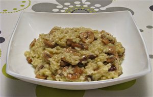 Risotto De Setas Y Champiñones
