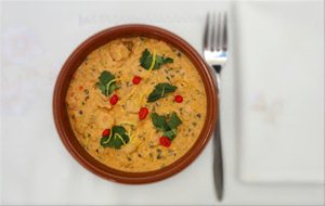 Curry Rojo De Gambas
