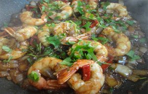 Gambas Agridulces
