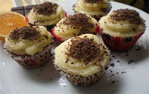 Cupcakes De Naranja Y Chocolate
