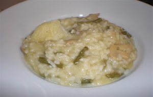 Rissotto De Espárragos Y Champiñones
