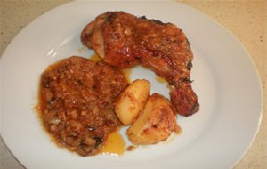 Pollo Asado Con Patatas
