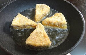 Cómo Hacer Queso Frito (camembert Frito). Ii Ciclo Recetas Aprovechamiento. 
