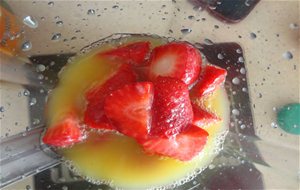 Smoothie De Fresa Y Naranja
