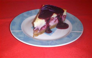 Tarta De Queso Y Cerezas
