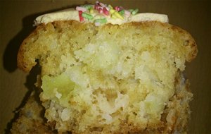 Muffins De Manzana Decorados Con Fondant
