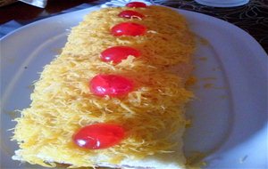 Brazo Gitano De Queso Y Salmón &#161;&#161;feliz 2015 !!
