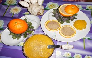 Naranjas Con Paté De Hígado De Cerdo Y Gelatina De Naranja
