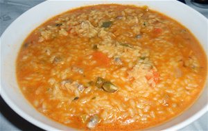 Arroz Con Chirlas
