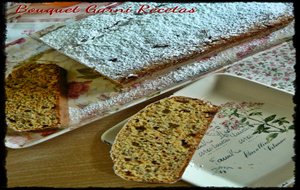 Budín De Zanahoria, Ricota Y Chía (concurso Febrero Bizcochero De Sabor En Cristal)
