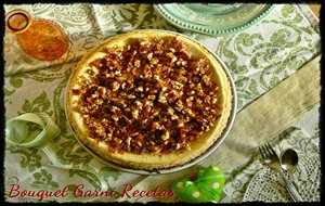 Cheesecake De Peras Con Crocante De Nueces (y Dos Agradecimientos)
