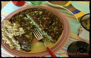 Tortilla De Espinacas Y Champiñones
