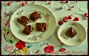 Receta De Navidad. Turrón Especiado De Granola/muesli Y Chocolate

