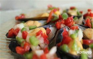 Pinchos Fáciles: Mejillones A La Vinagreta